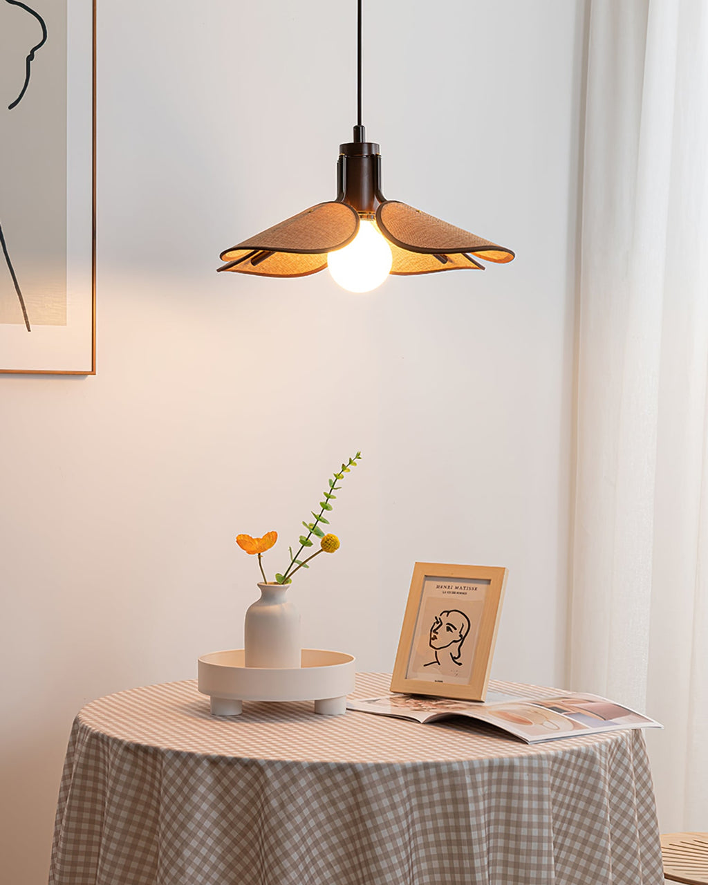 WINTHROP FROSTED GLASS HANGING LANTERN