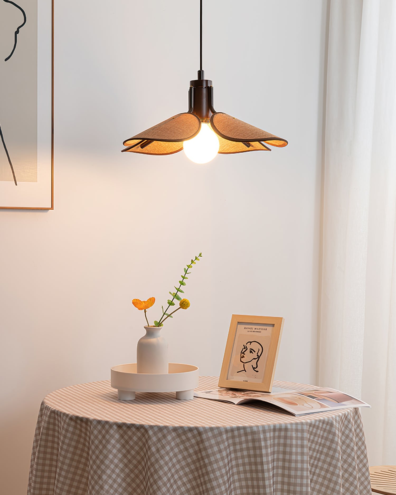 WINTHROP FROSTED GLASS HANGING LANTERN