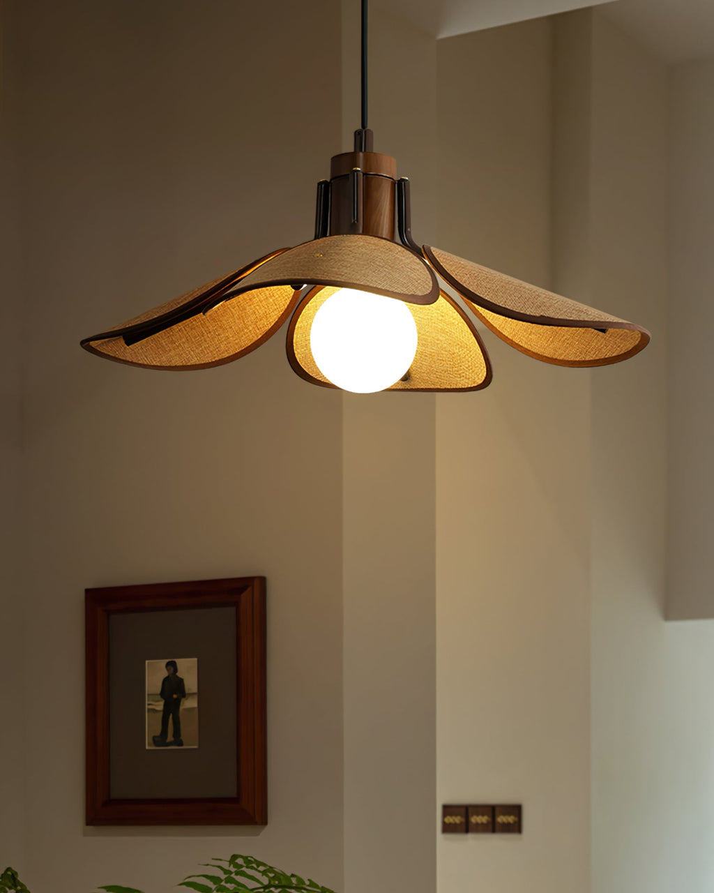 WINTHROP FROSTED GLASS HANGING LANTERN
