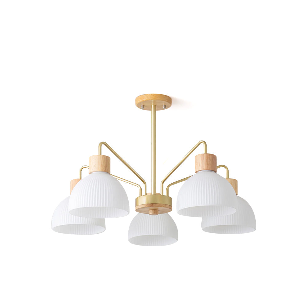 WINTHORPE RIBBED GLASS CEILING LANTERN
