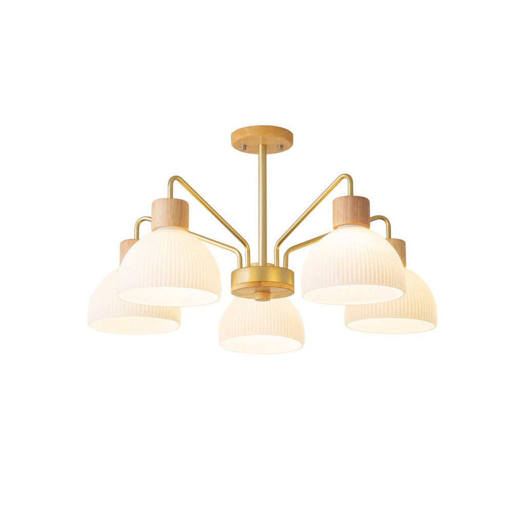 WINTHORPE RIBBED GLASS CEILING LANTERN