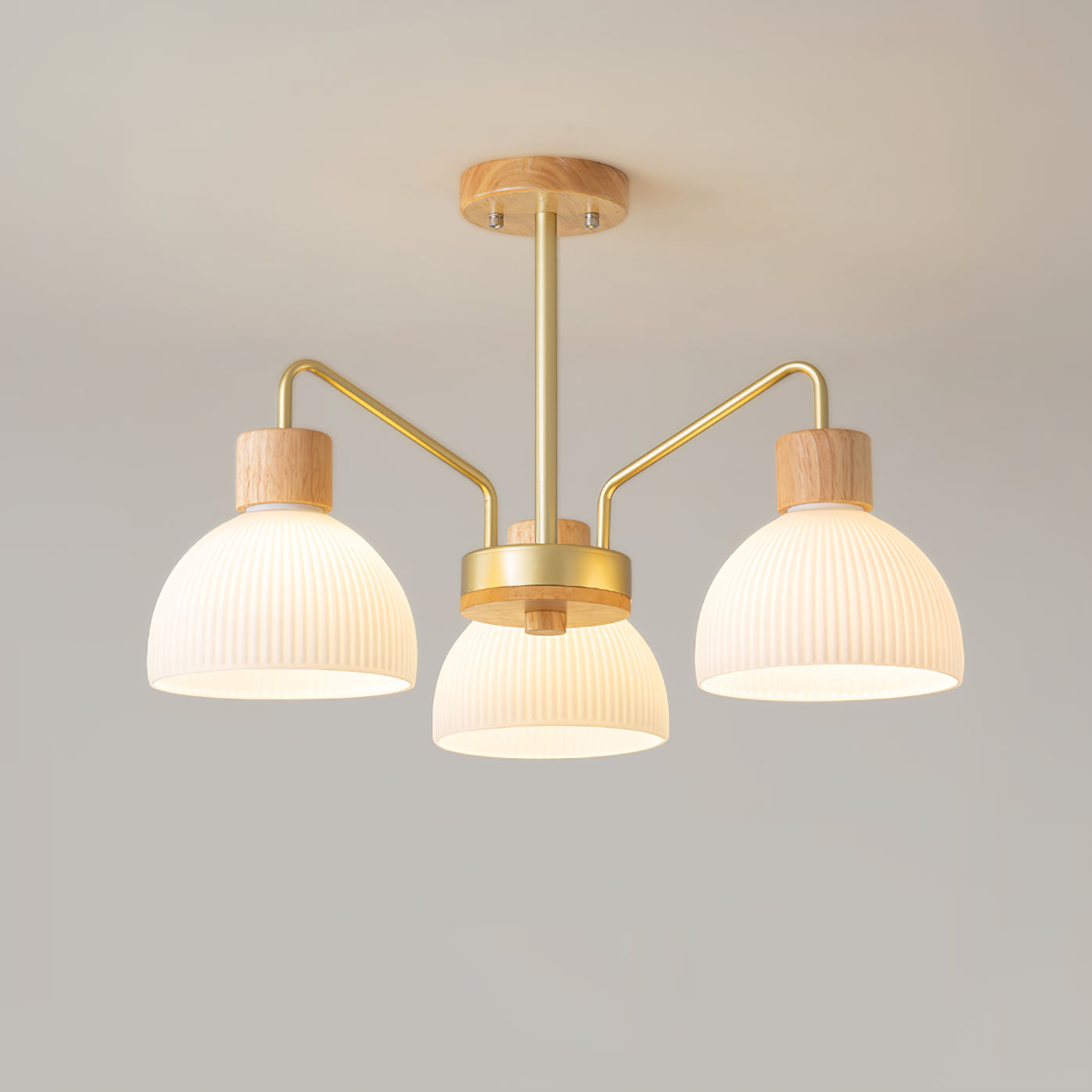 WINTHORPE RIBBED GLASS CEILING LANTERN
