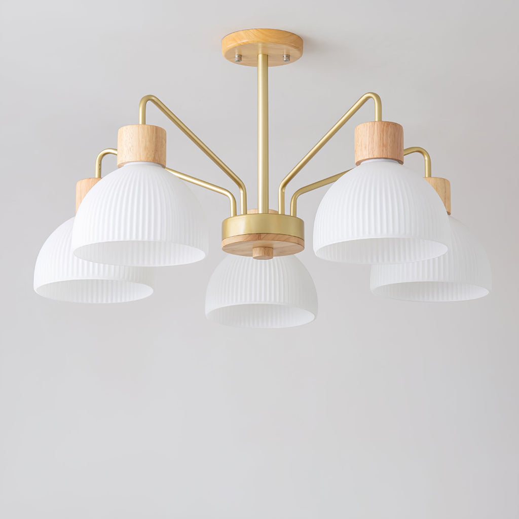 WINTHORPE RIBBED GLASS CEILING LANTERN