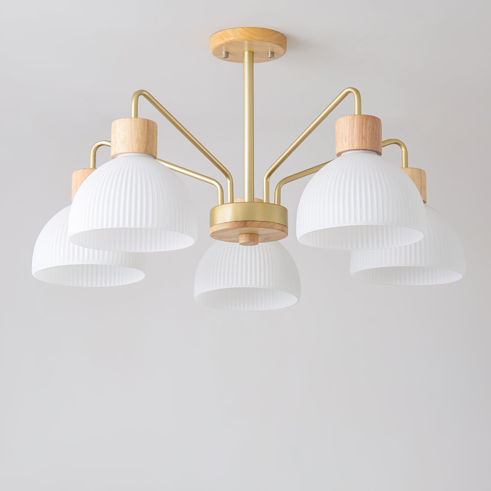 WINTHORPE RIBBED GLASS CEILING LANTERN