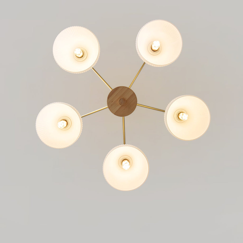 WINTHORPE RIBBED GLASS CEILING LANTERN
