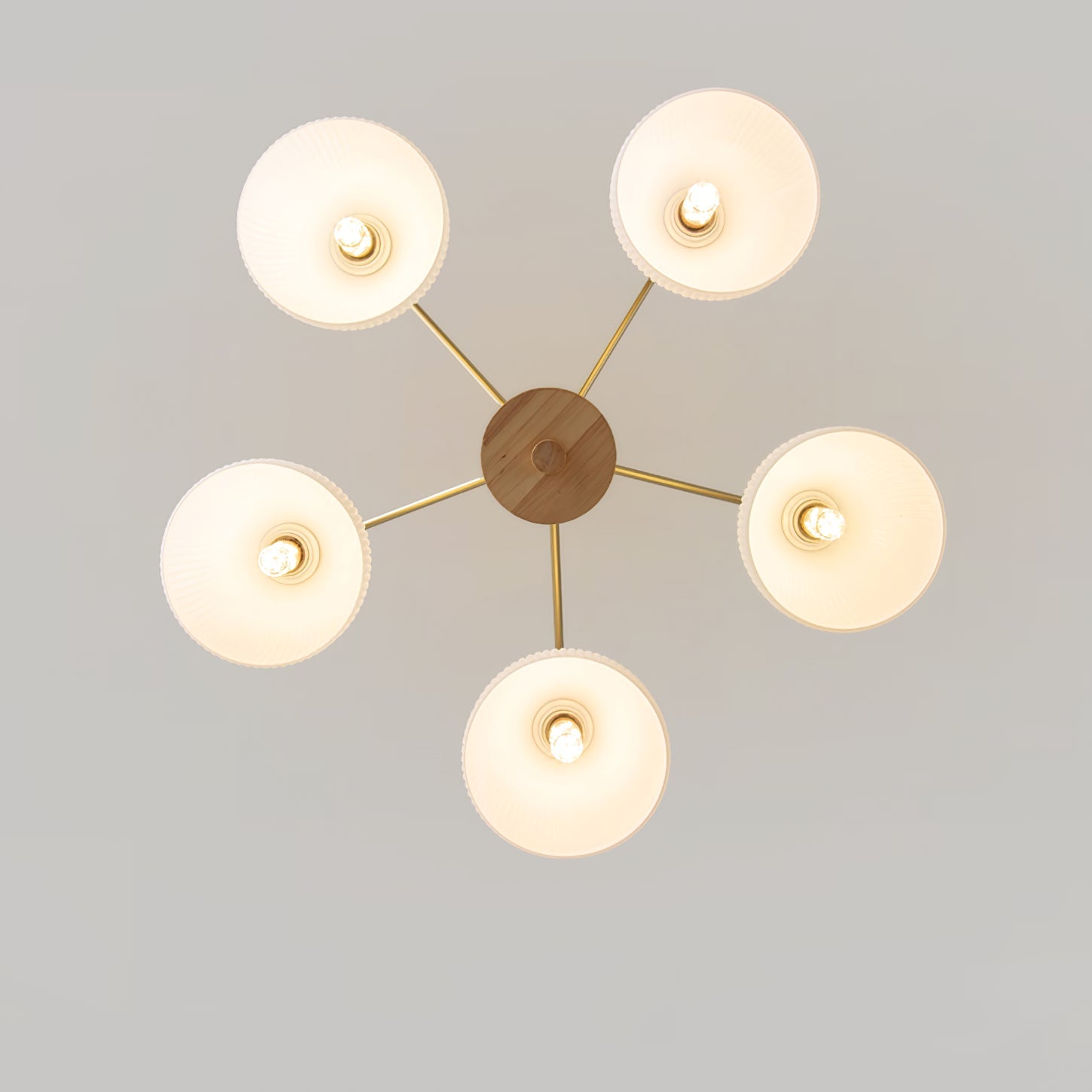 WINTHORPE RIBBED GLASS CEILING LANTERN