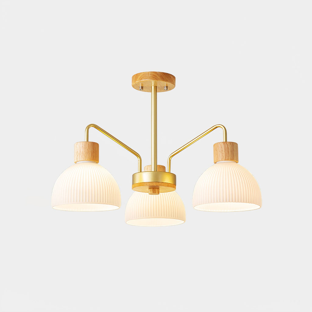 WINTHORPE RIBBED GLASS CEILING LANTERN