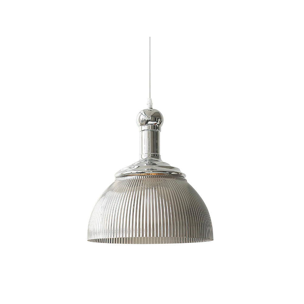 WINTHROP RIBBED METAL HANGING LANTERN