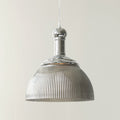 WINTHROP RIBBED METAL HANGING LANTERN