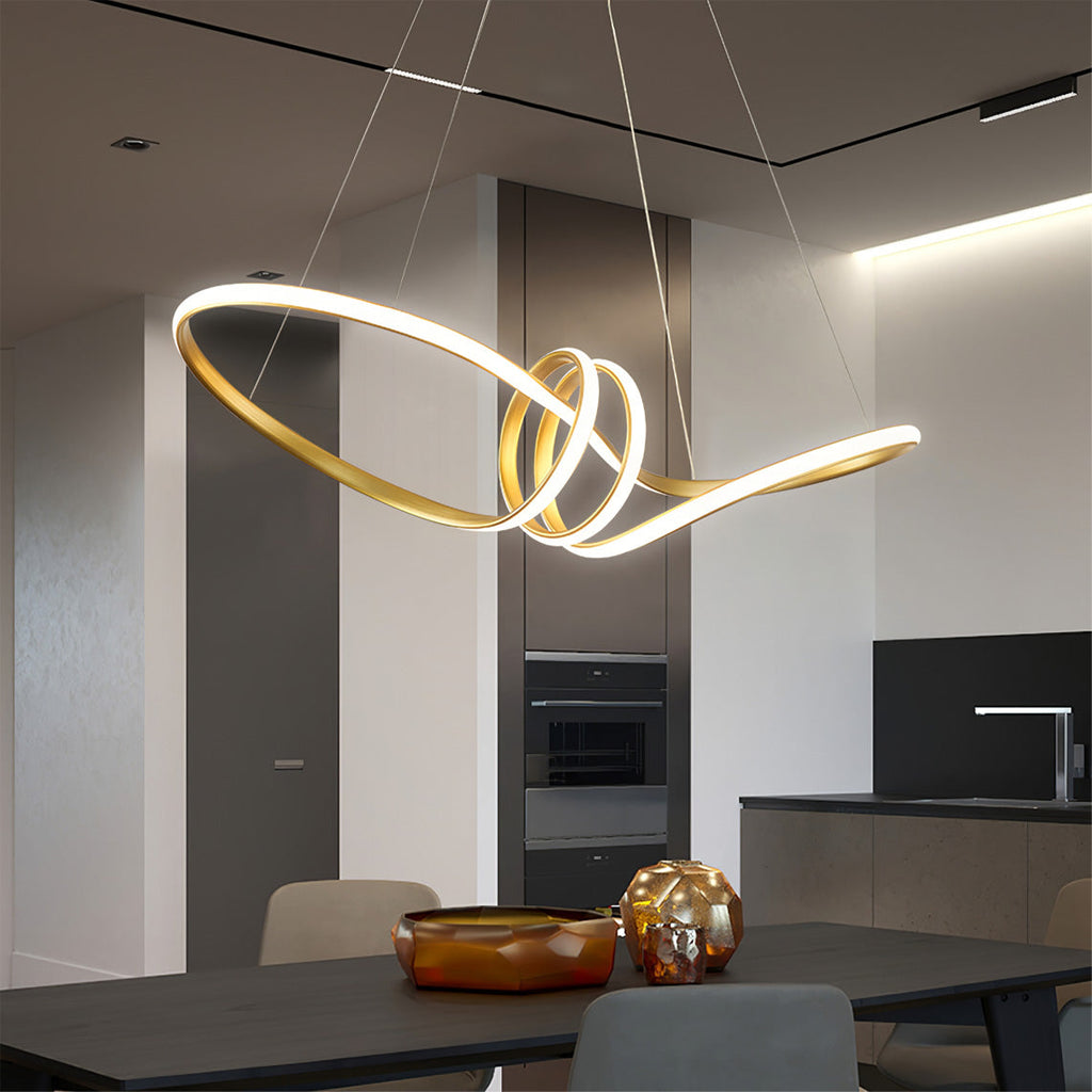 FLORENTINE SILK STRAND CEILING LUMINAIRE