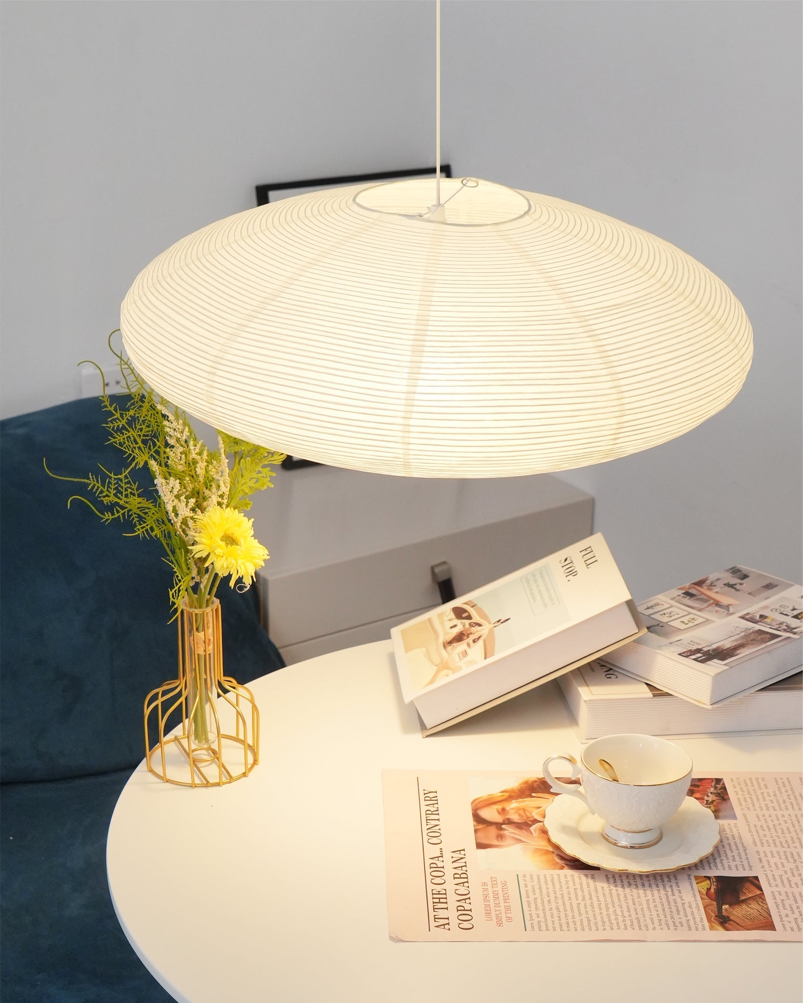 WINTHROP PAPER LANTERN PENDANT