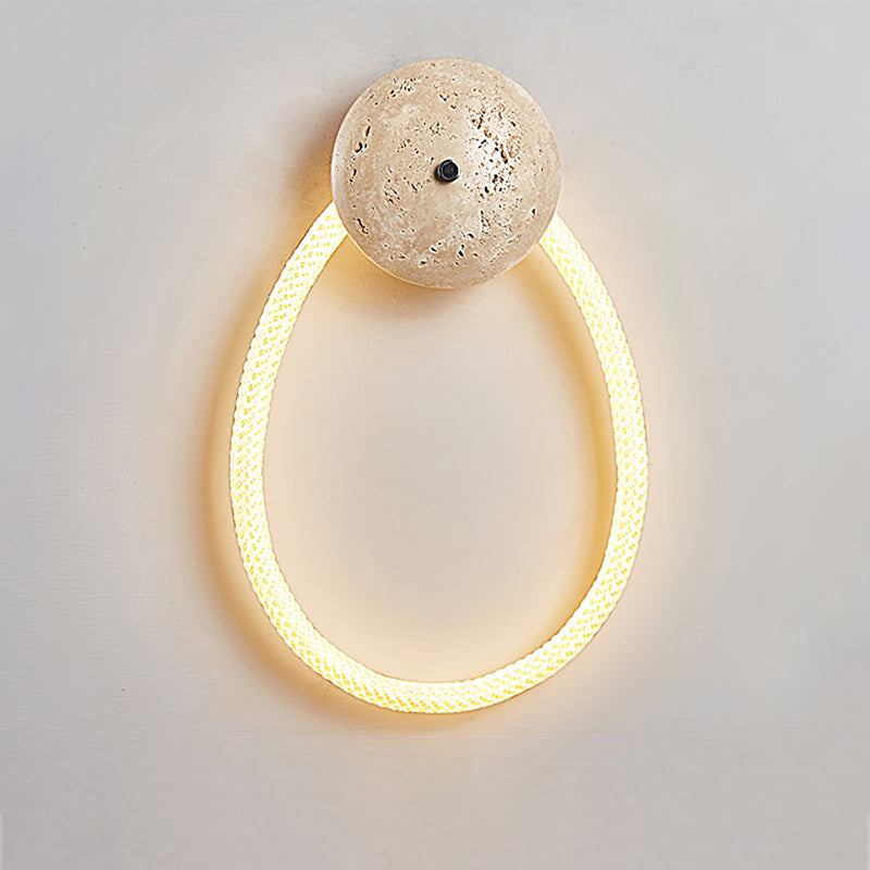 Winchester Travertine Wall Sconce