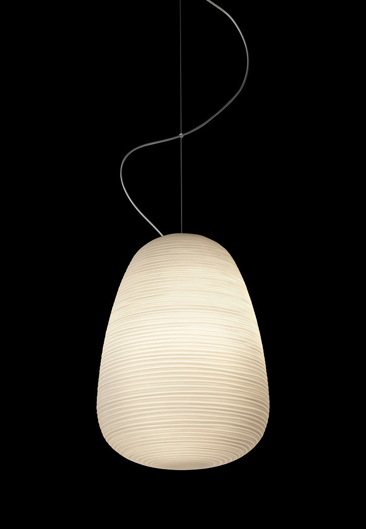 ELDERWOOD FROSTED CRYSTAL HANGING LANTERN