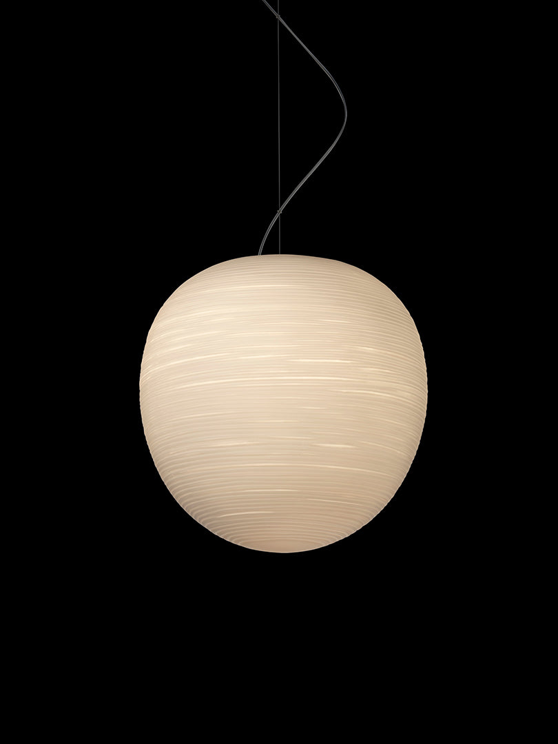 ELDERWOOD FROSTED CRYSTAL HANGING LANTERN