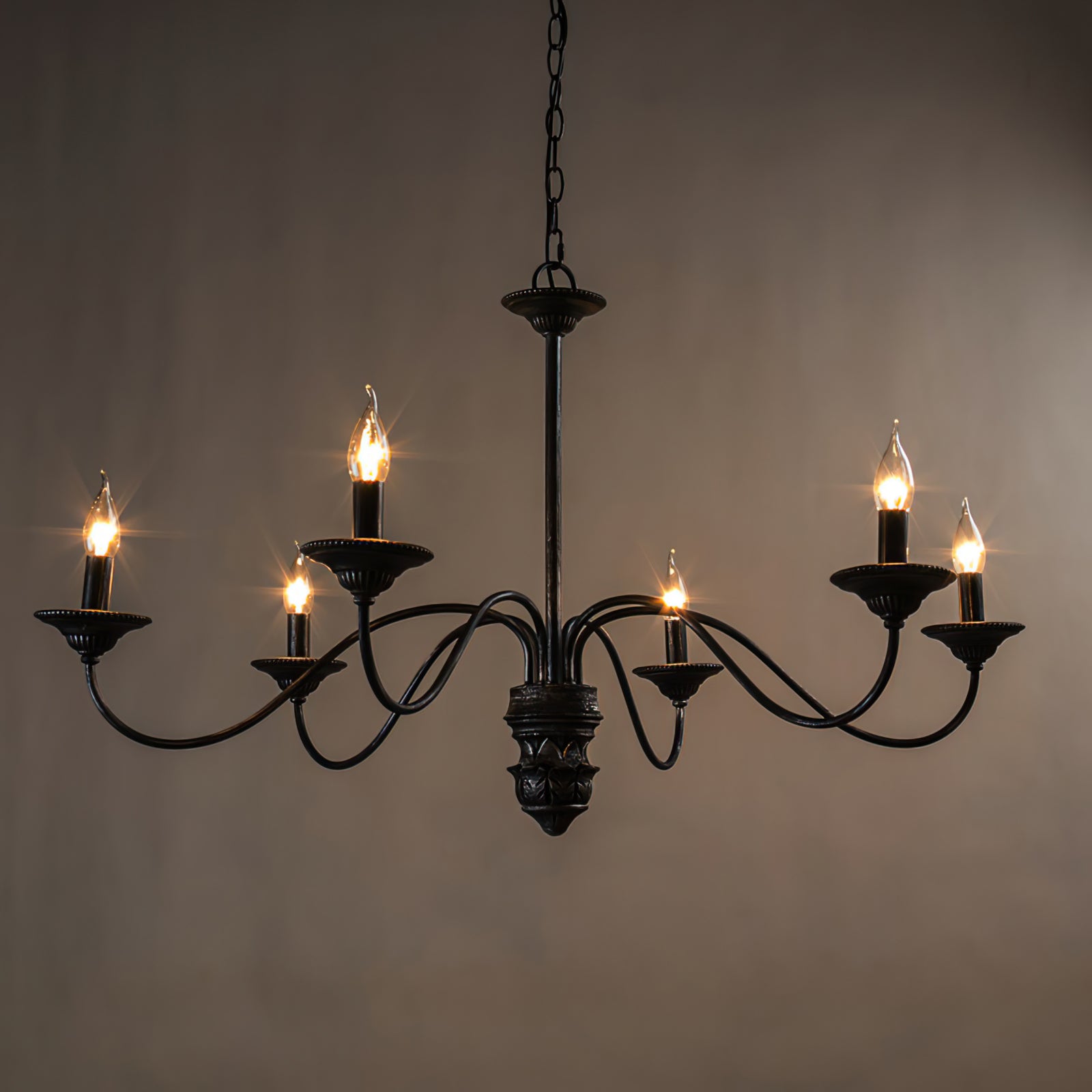 RAVENSCROFT CRYSTAL ORB CHANDELIER