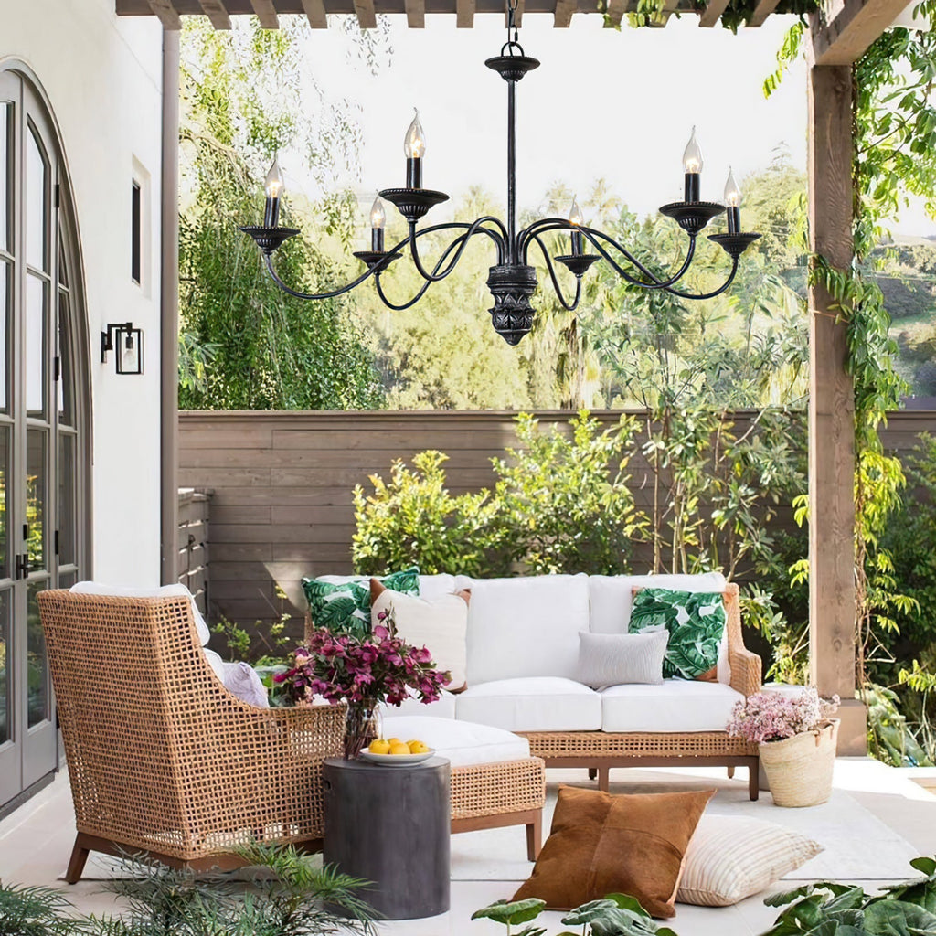 RAVENSCROFT CRYSTAL ORB CHANDELIER
