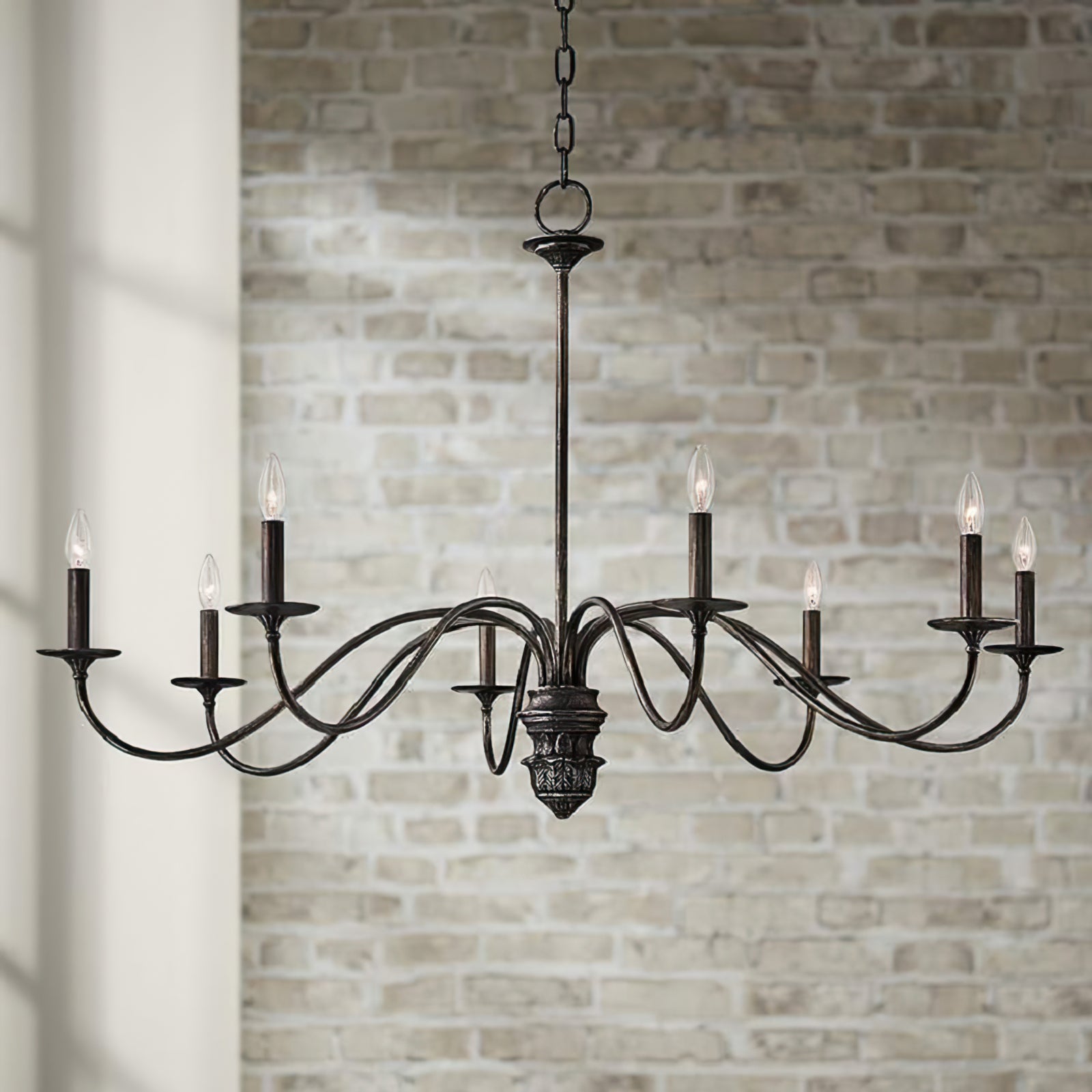 RAVENSCROFT CRYSTAL ORB CHANDELIER