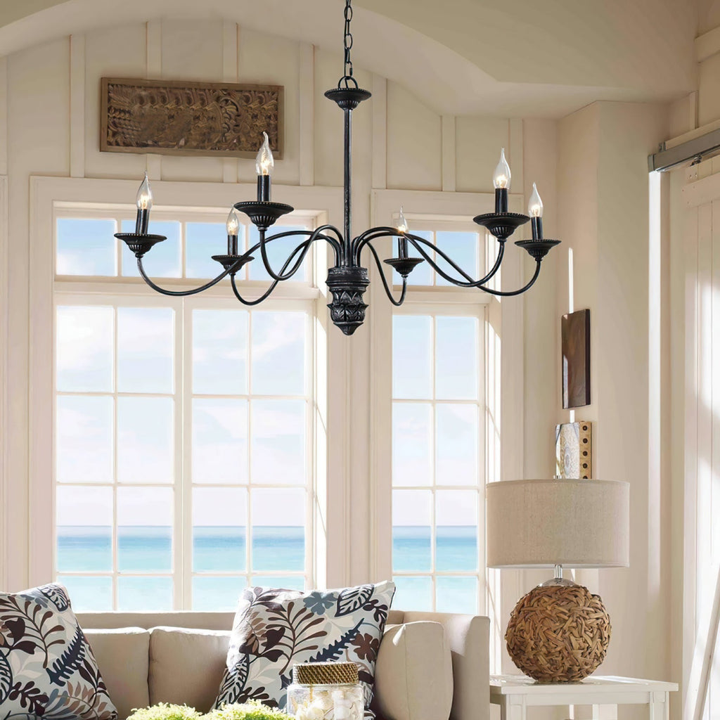 RAVENSCROFT CRYSTAL ORB CHANDELIER