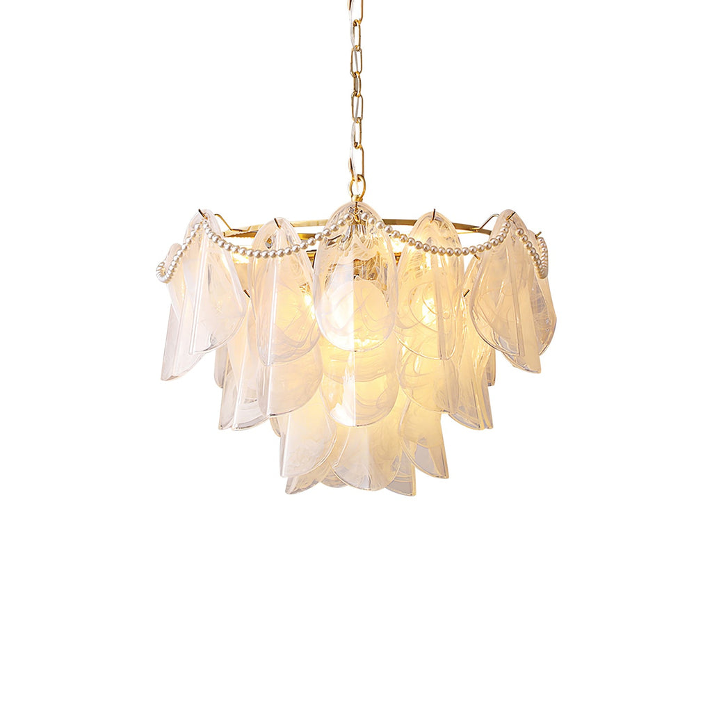Camden Crystal Cascade Light Fixture