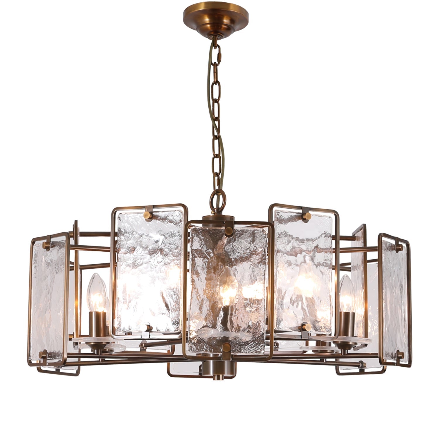 VIOLETTA CRYSTAL TEARDROP LUMINAIRE