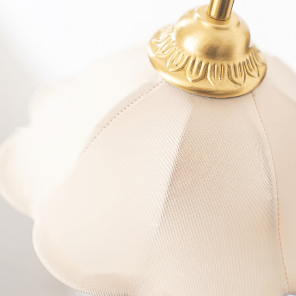 CHARLESTON FLORAL EMBELLISHED WALL SCONCE