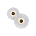 WINDSOR CIRCLE ALABASTER WALL SCONCE