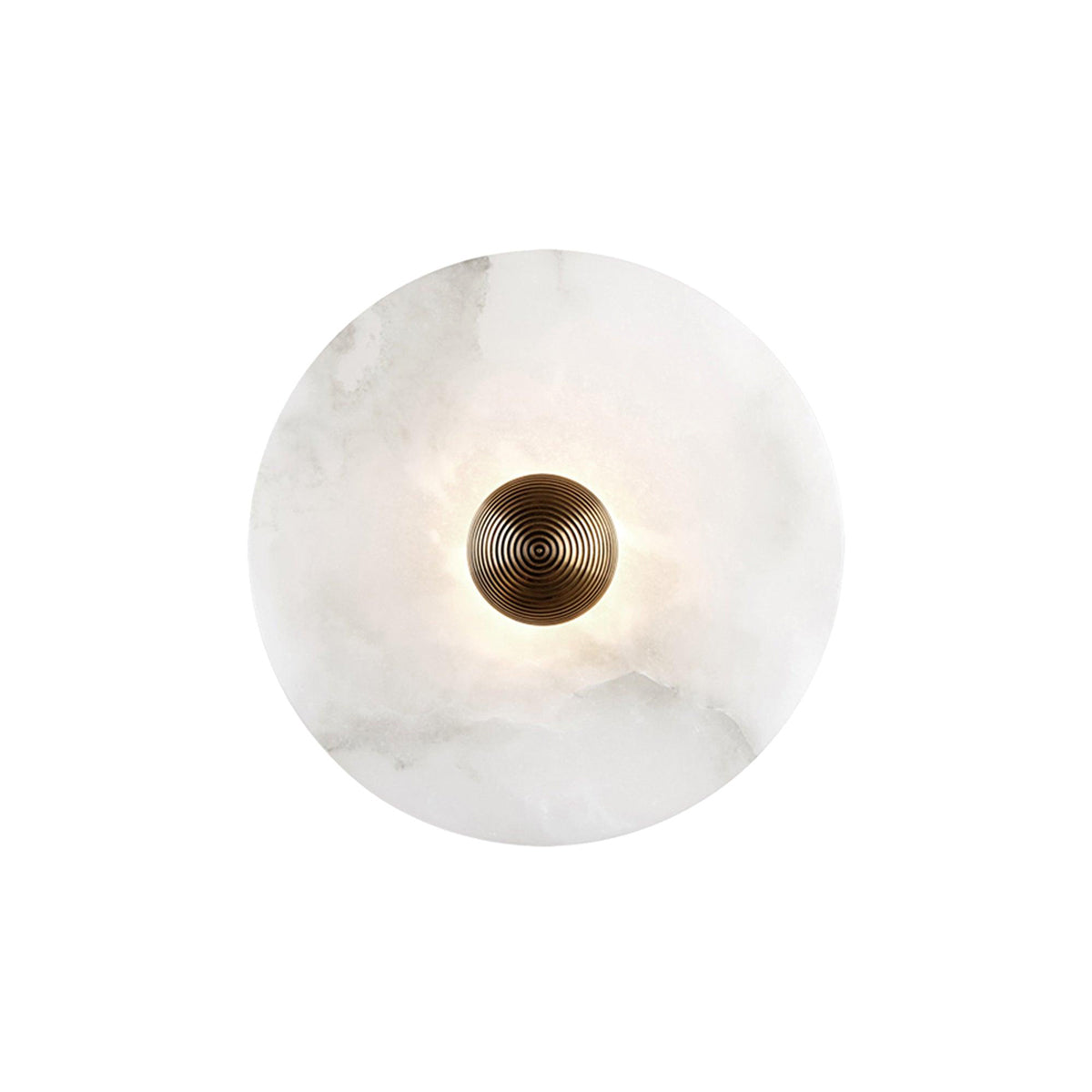 CHARLESTON FROSTED ORB WALL SCONCE