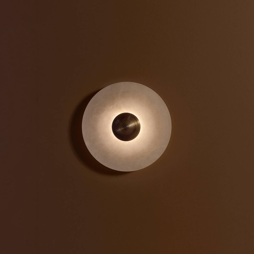 CHARLESTON FROSTED ORB WALL SCONCE