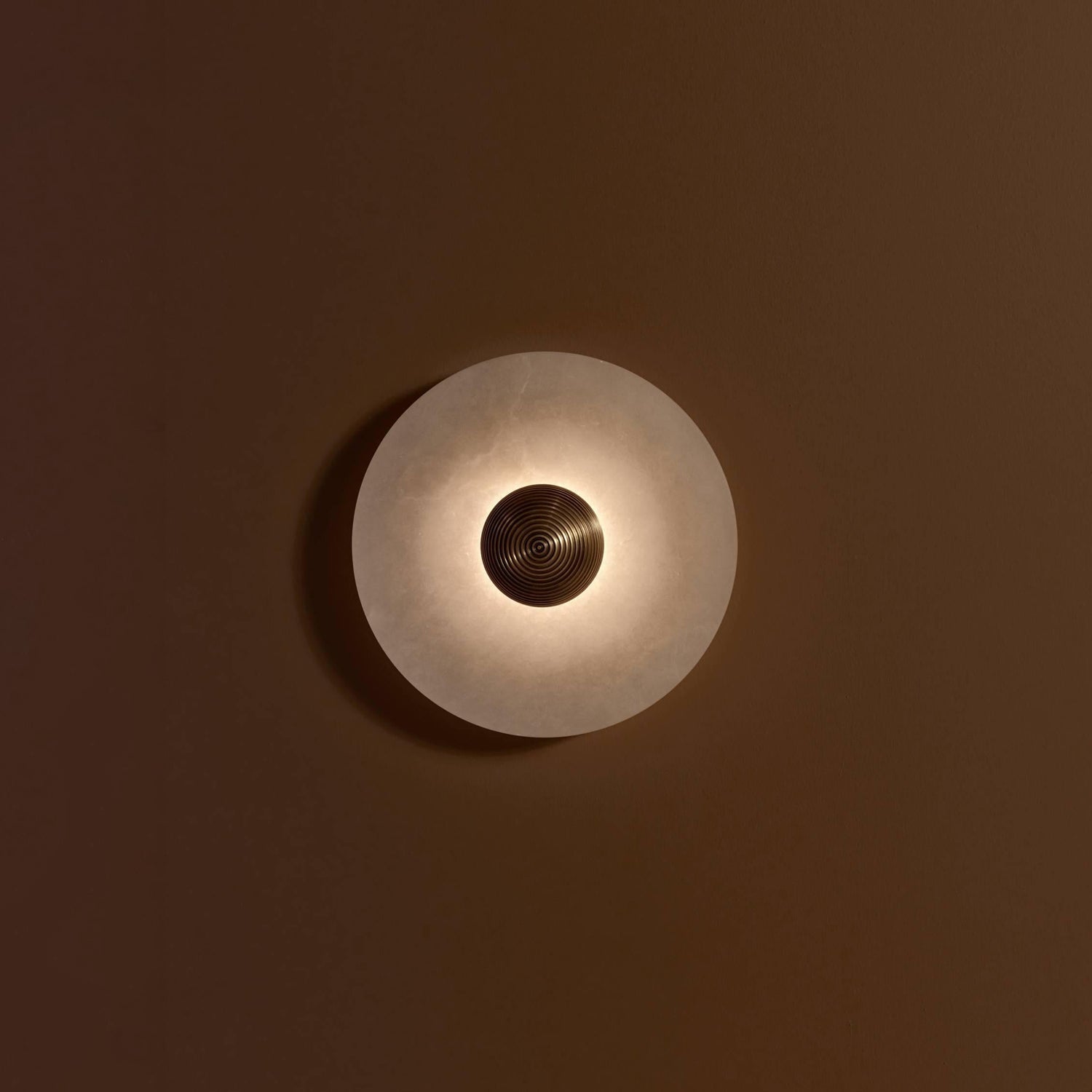 CHARLESTON FROSTED ORB WALL SCONCE