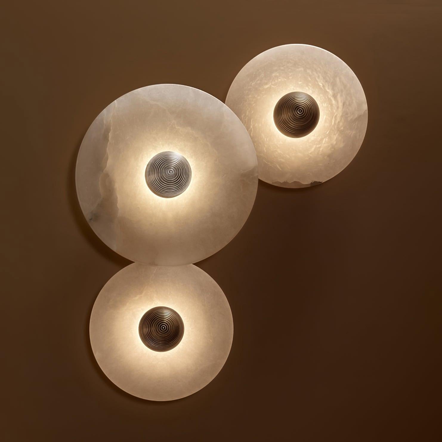 CHARLESTON FROSTED ORB WALL SCONCE