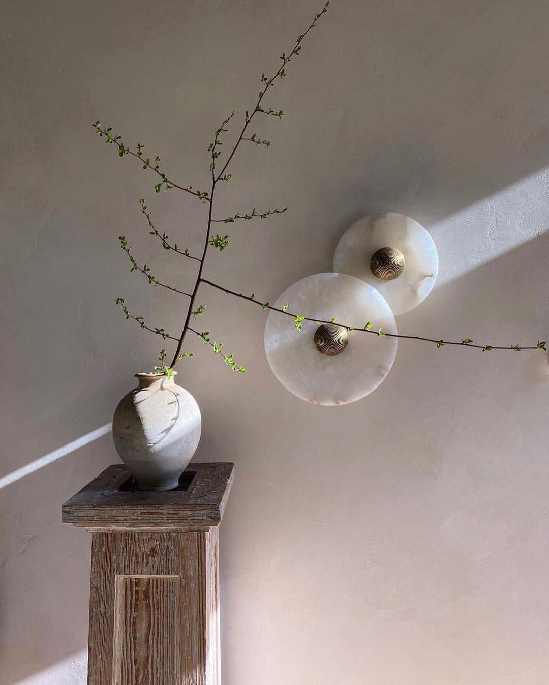 CHARLESTON FROSTED ORB WALL SCONCE