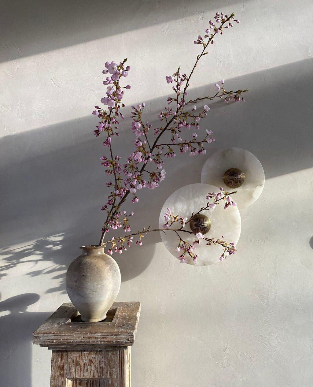 CHARLESTON FROSTED ORB WALL SCONCE