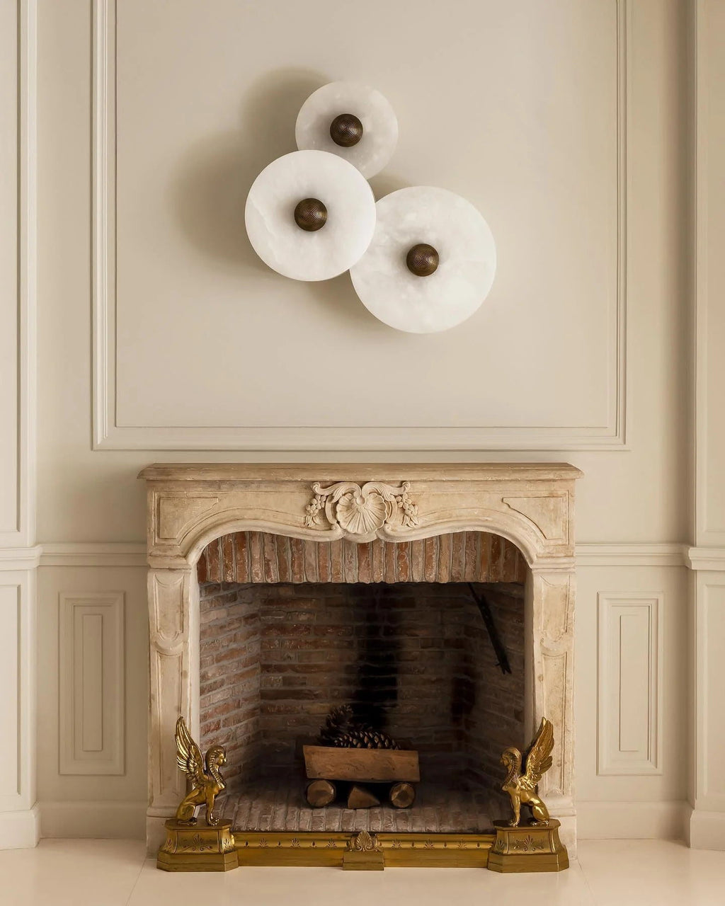CHARLESTON FROSTED ORB WALL SCONCE
