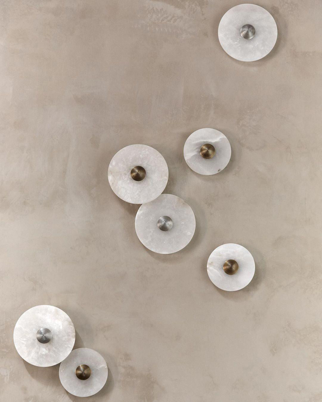 CHARLESTON FROSTED ORB WALL SCONCE