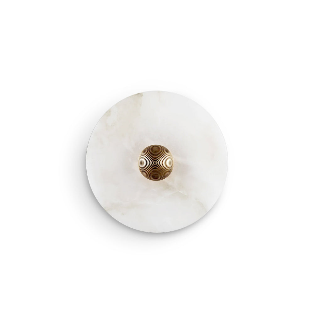 CHARLESTON FROSTED ORB WALL SCONCE