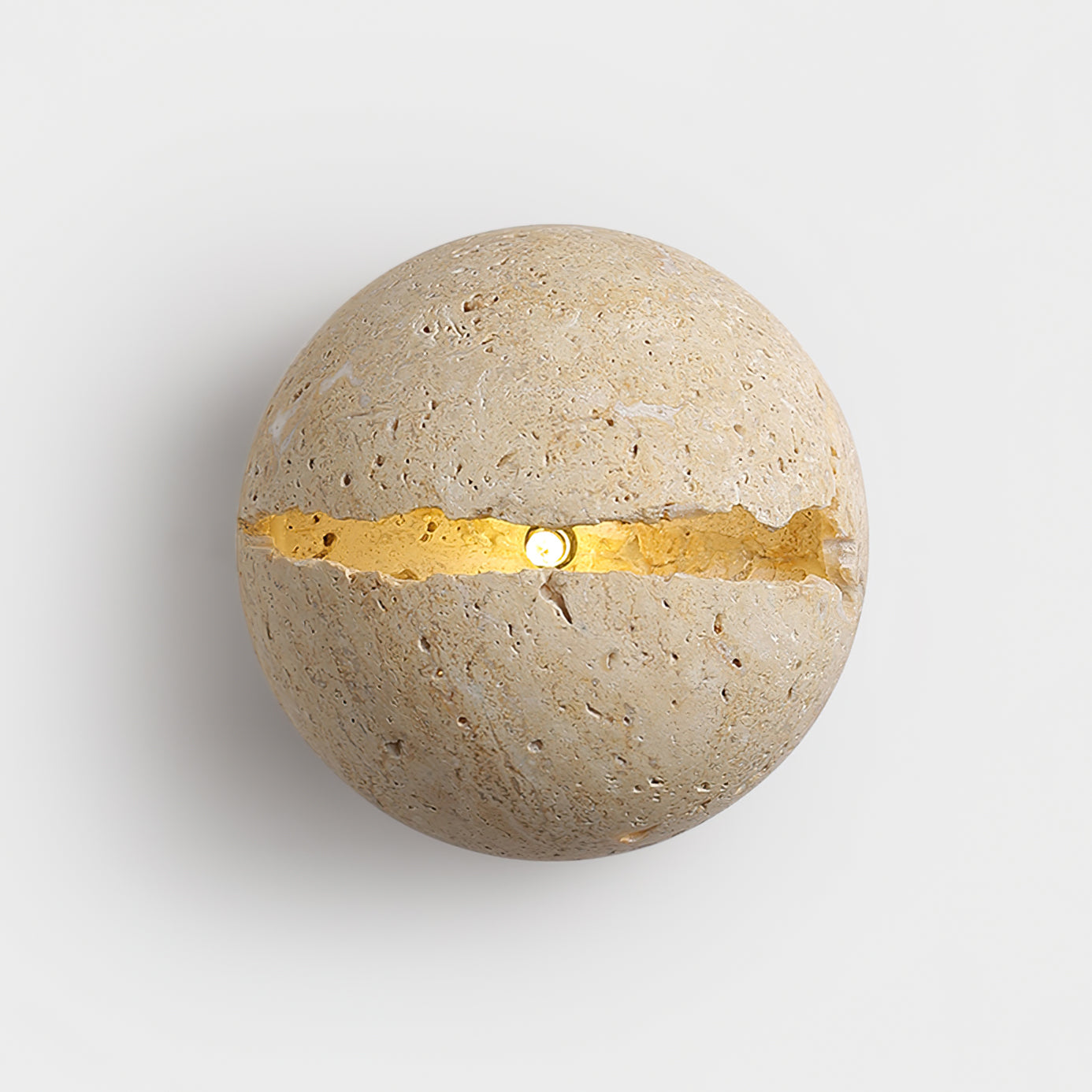CRAWFORD CIRCULAR CRACKLE WALL SCONCE
