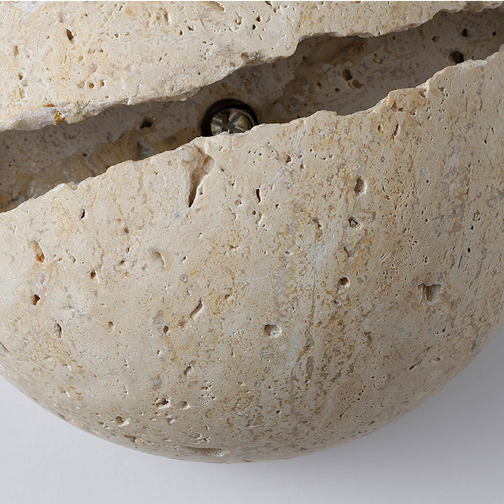 CRAWFORD CIRCULAR CRACKLE WALL SCONCE