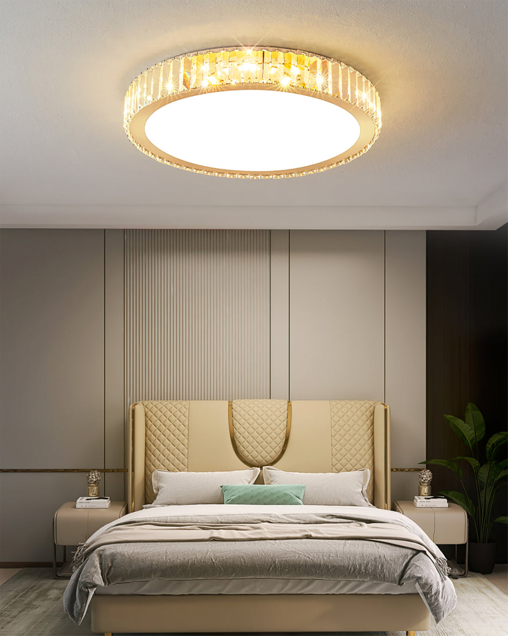 WINTHORPE CRYSTAL ORB CEILING LIGHT