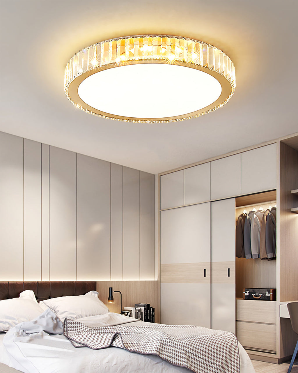 WINTHORPE CRYSTAL ORB CEILING LIGHT
