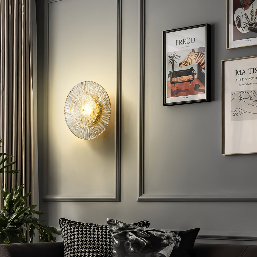 WINTHROP CRYSTAL ORB WALL SCONCE