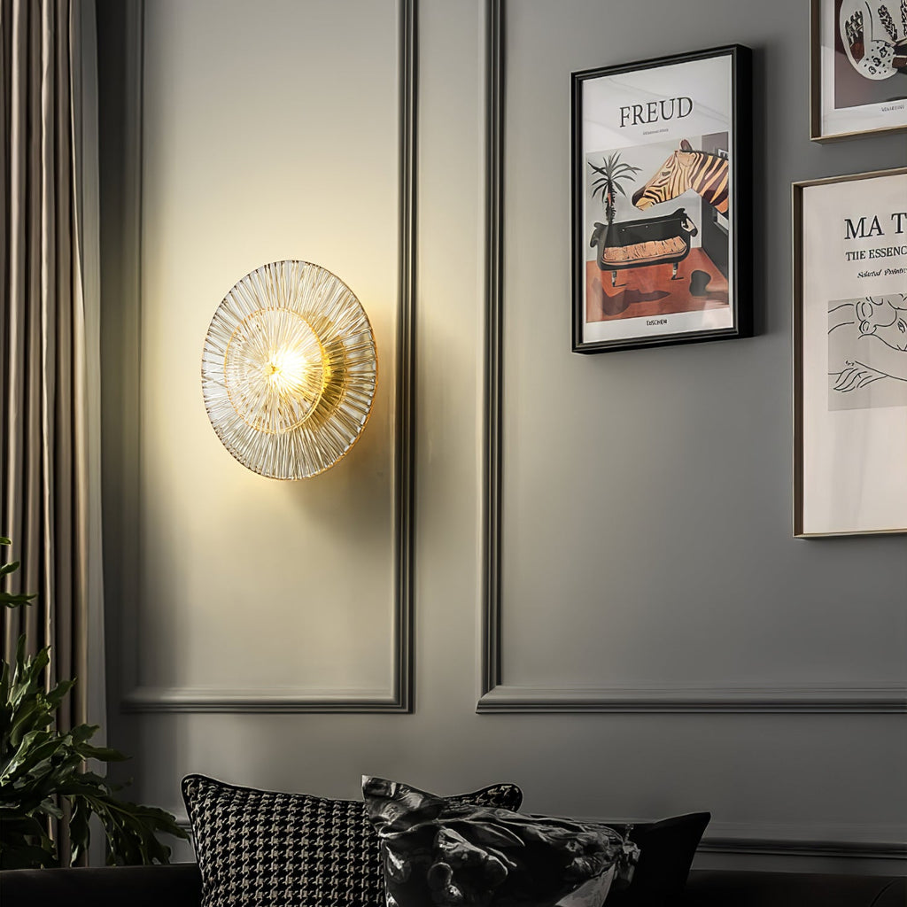WINTHROP CRYSTAL ORB WALL SCONCE