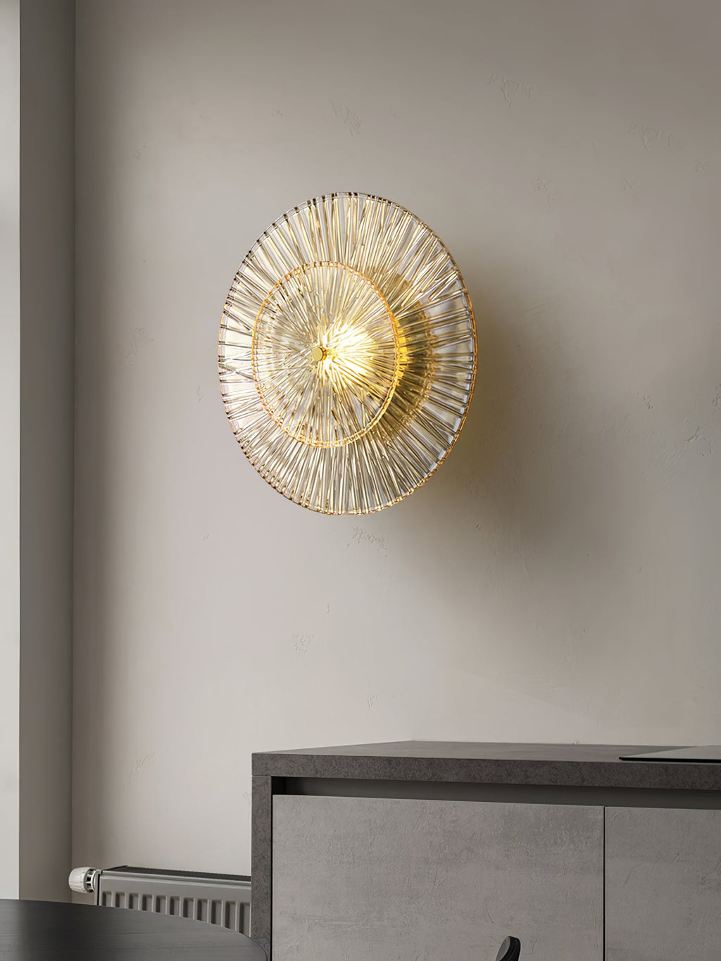 WINTHROP CRYSTAL ORB WALL SCONCE