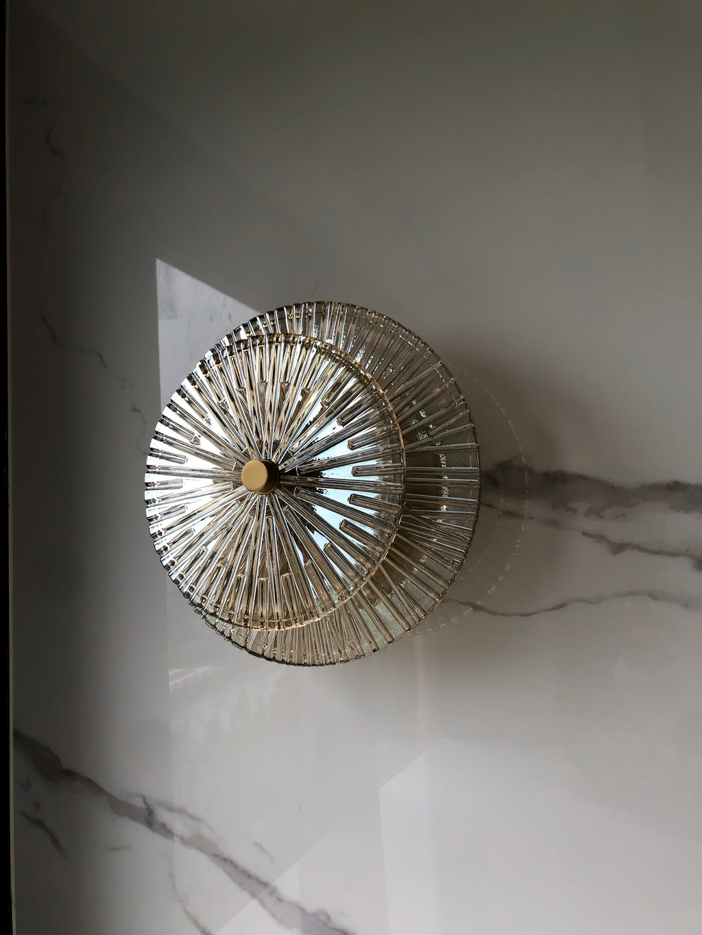 WINTHROP CRYSTAL ORB WALL SCONCE