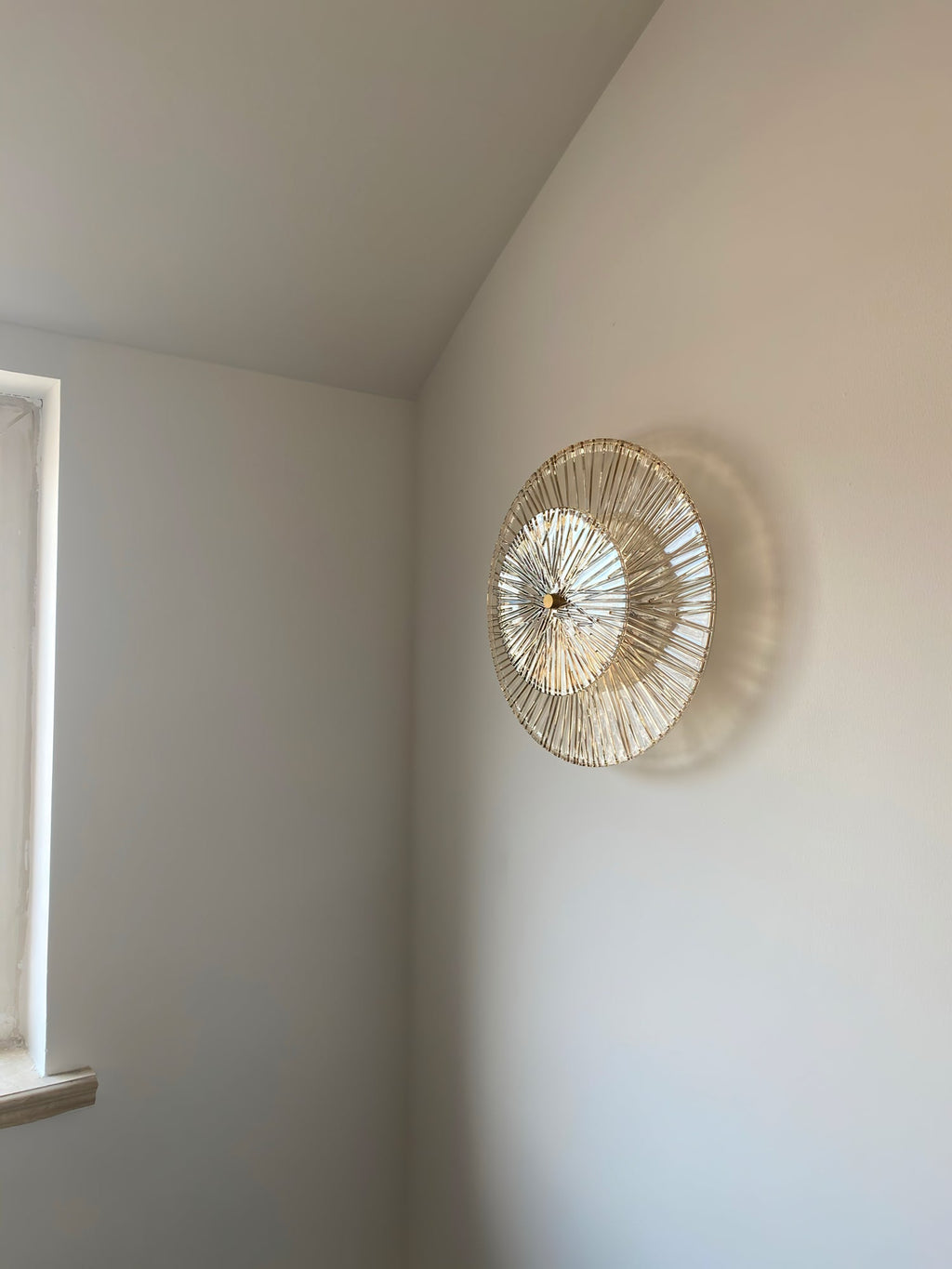 WINTHROP CRYSTAL ORB WALL SCONCE