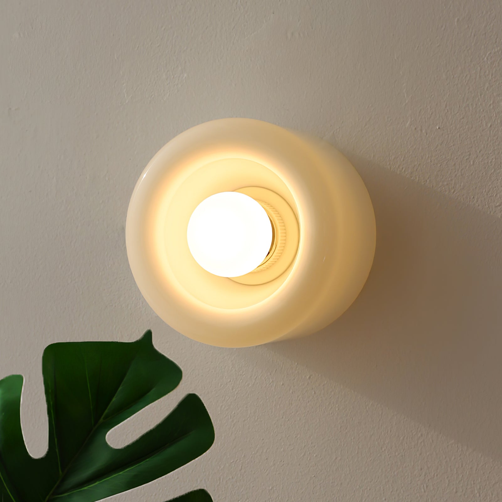 CHARLESTON CRYSTAL ORB WALL SCONCE