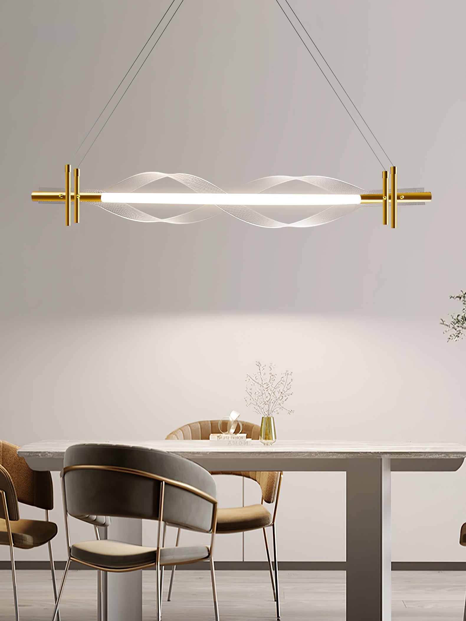 Ravenswood Crystal Cascade Chandelier