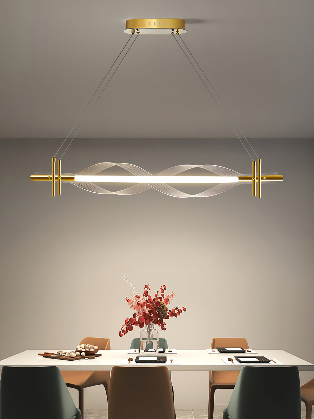 Ravenswood Crystal Cascade Chandelier