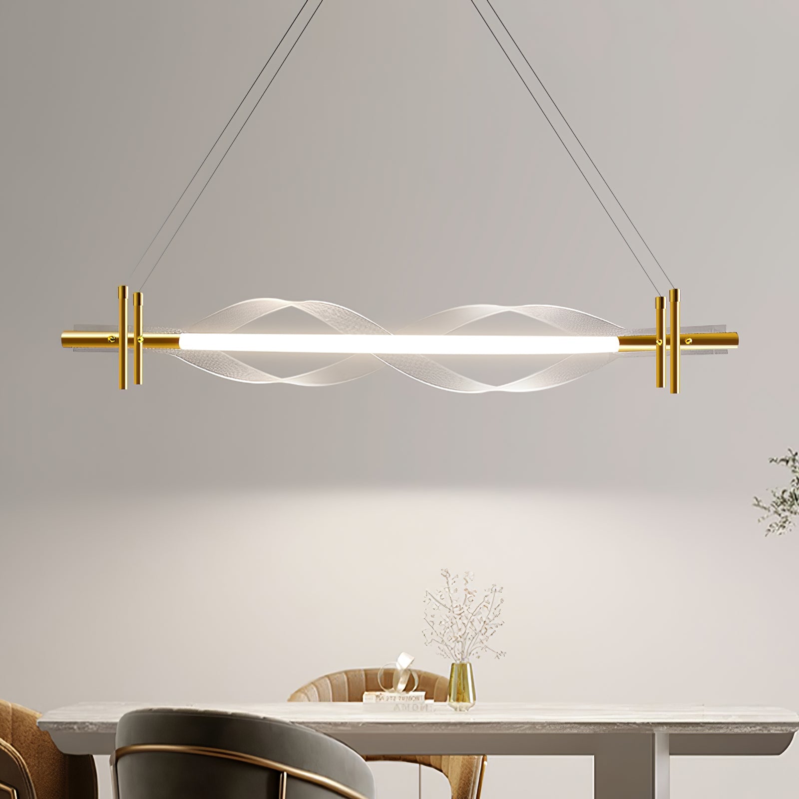 Ravenswood Crystal Cascade Chandelier