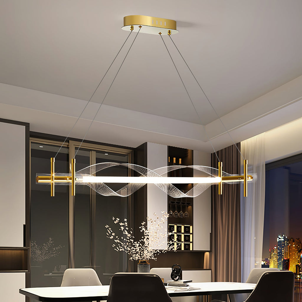 Ravenswood Crystal Cascade Chandelier