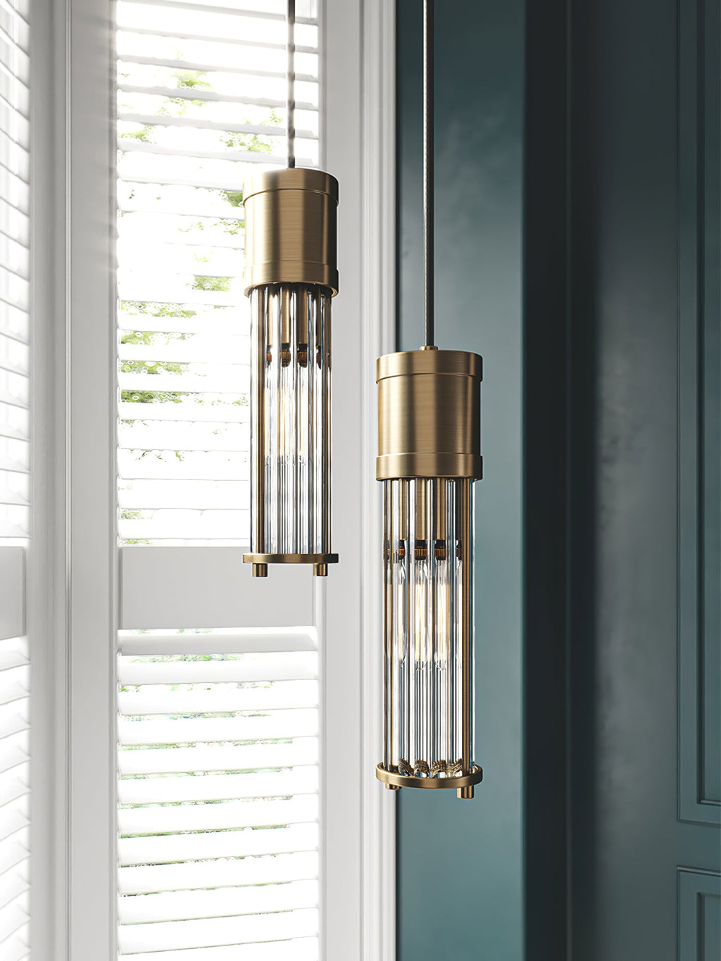 FENWICK HANGING GLASS ORB LANTERN